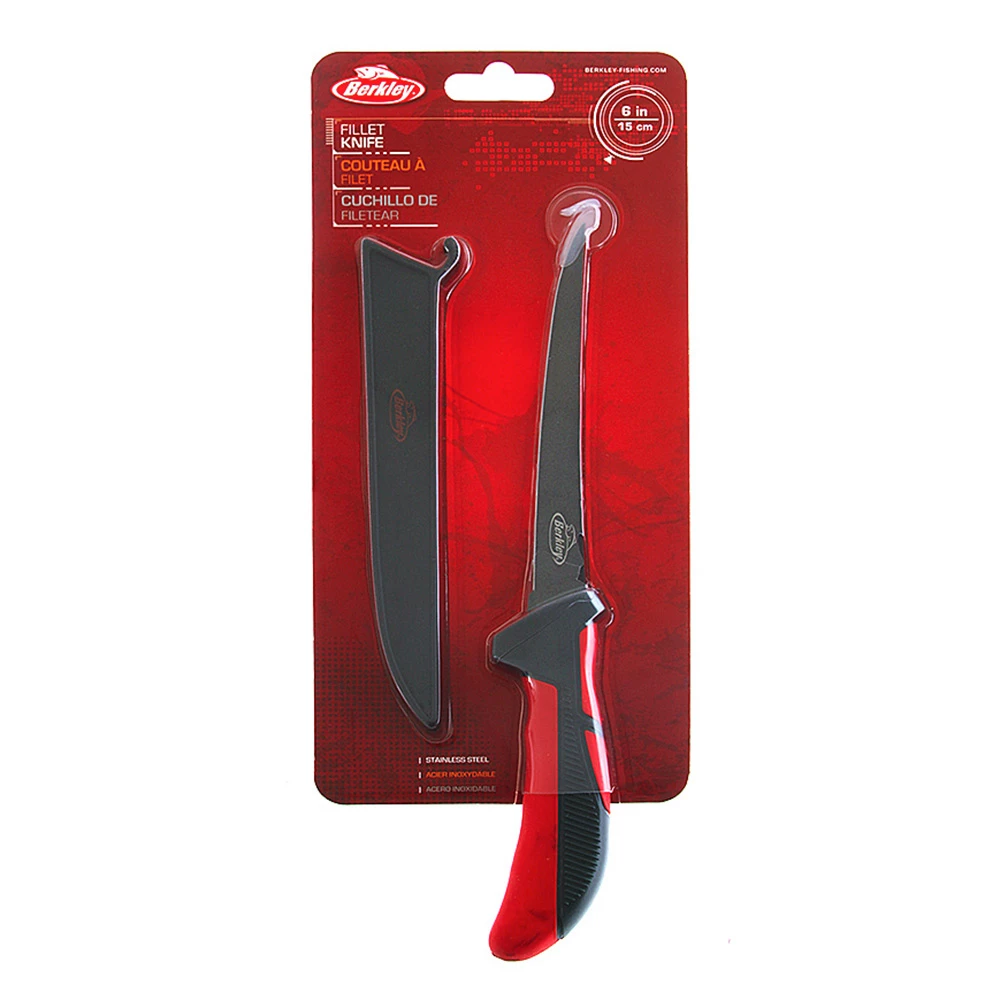 Berkley XCD Stainless Steel Fillet Knife 6in - Image 2