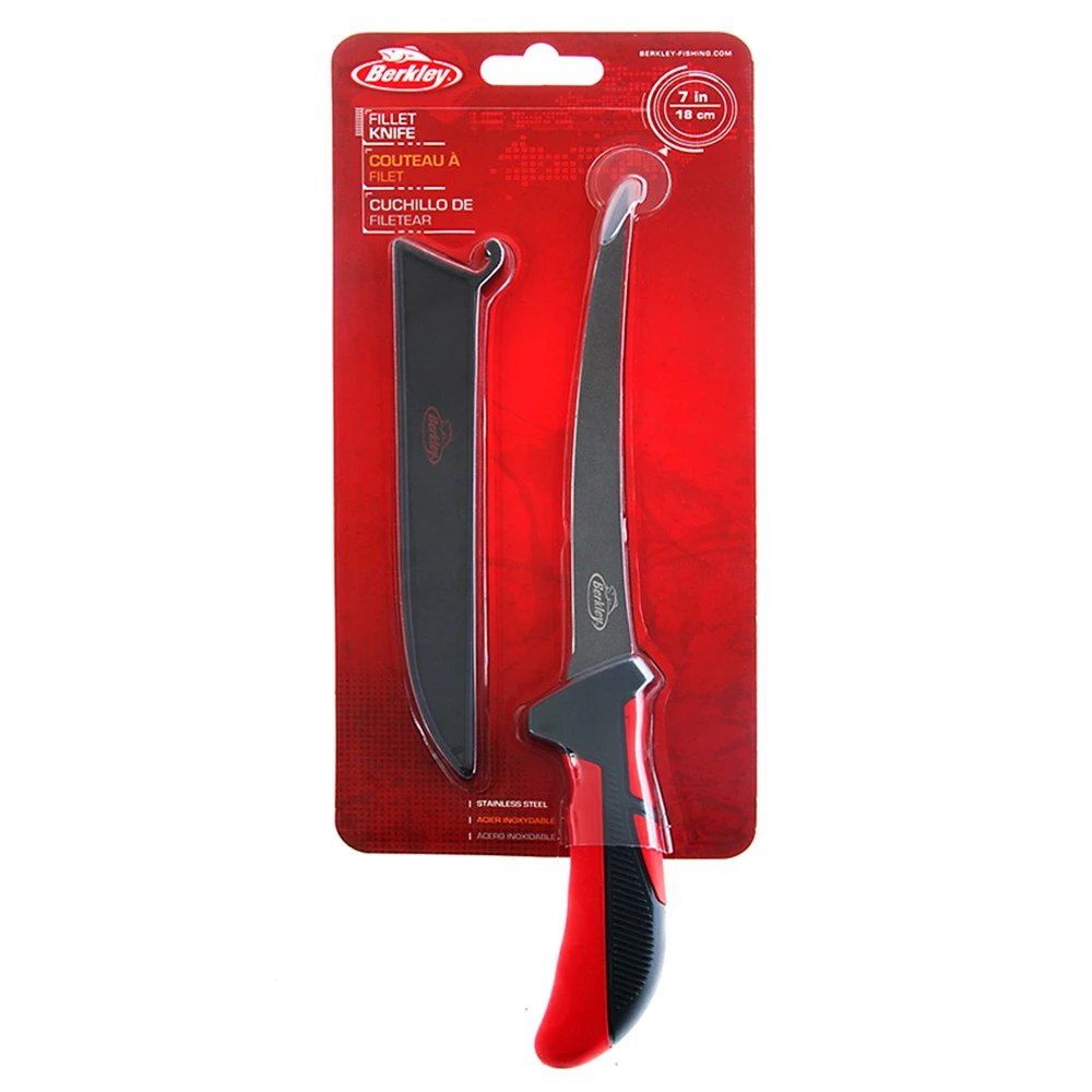 Berkley XCD Stainless Steel Fillet Knife 7in - Image 2
