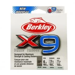 Berkley X9 Braid Crystal 150m 2.7kg 0.08mm