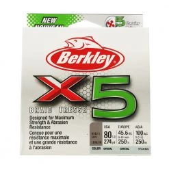 Berkley X5 Braid Crystal 250m 36.3kg 0.4mm