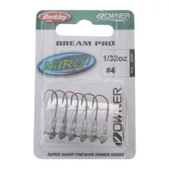 Berkley Nitro Bream Pro Size 4 Jig Heads
