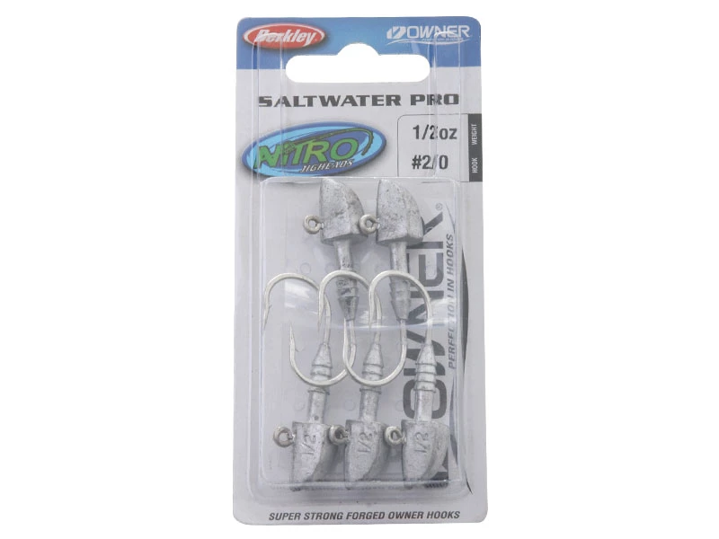 Berkley Nitro Saltwater Pro Size 2/0 Jig Heads Qty 5 - Image 5