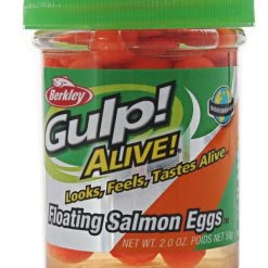 Berkley Gulp Salmon Eggs Soft Bait Fluorescent Orange