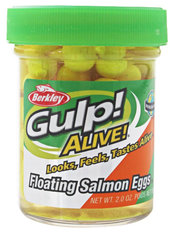Berkley Gulp Salmon Eggs Soft Bait Fluorescent Yellow