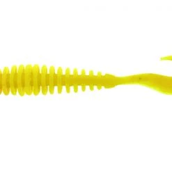 Berkley Gulp Pulse Worm Soft Bait 8cm Clear Chartreuse