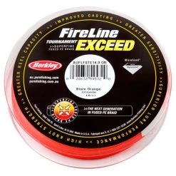 Berkley FireLine Exceed Braid Blaze Orange 300m Spools 10kg