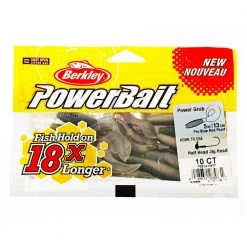 Berkley PowerBait Power Grub Soft Bait 12cm Pro Blue Red Pearl