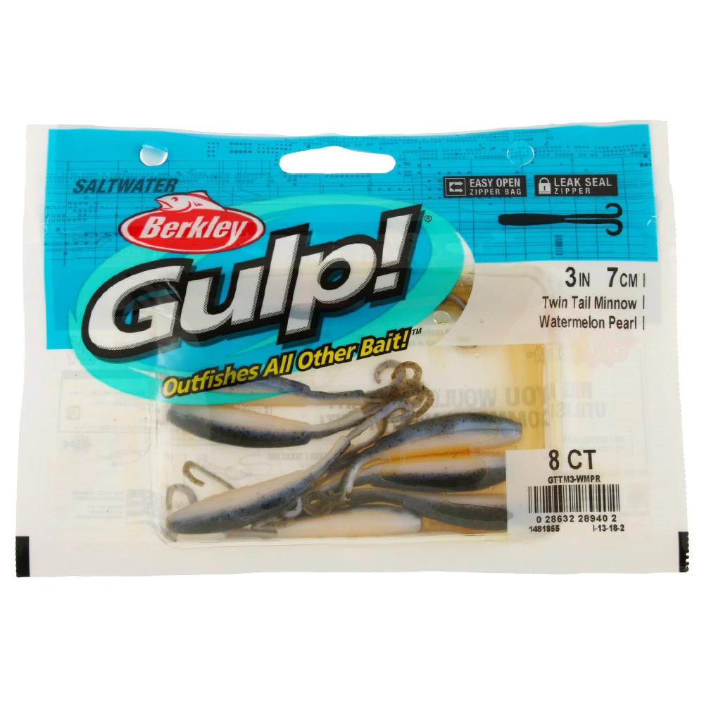 Berkley Gulp Twin Tail Minnow Soft Bait 7cm - Image 3