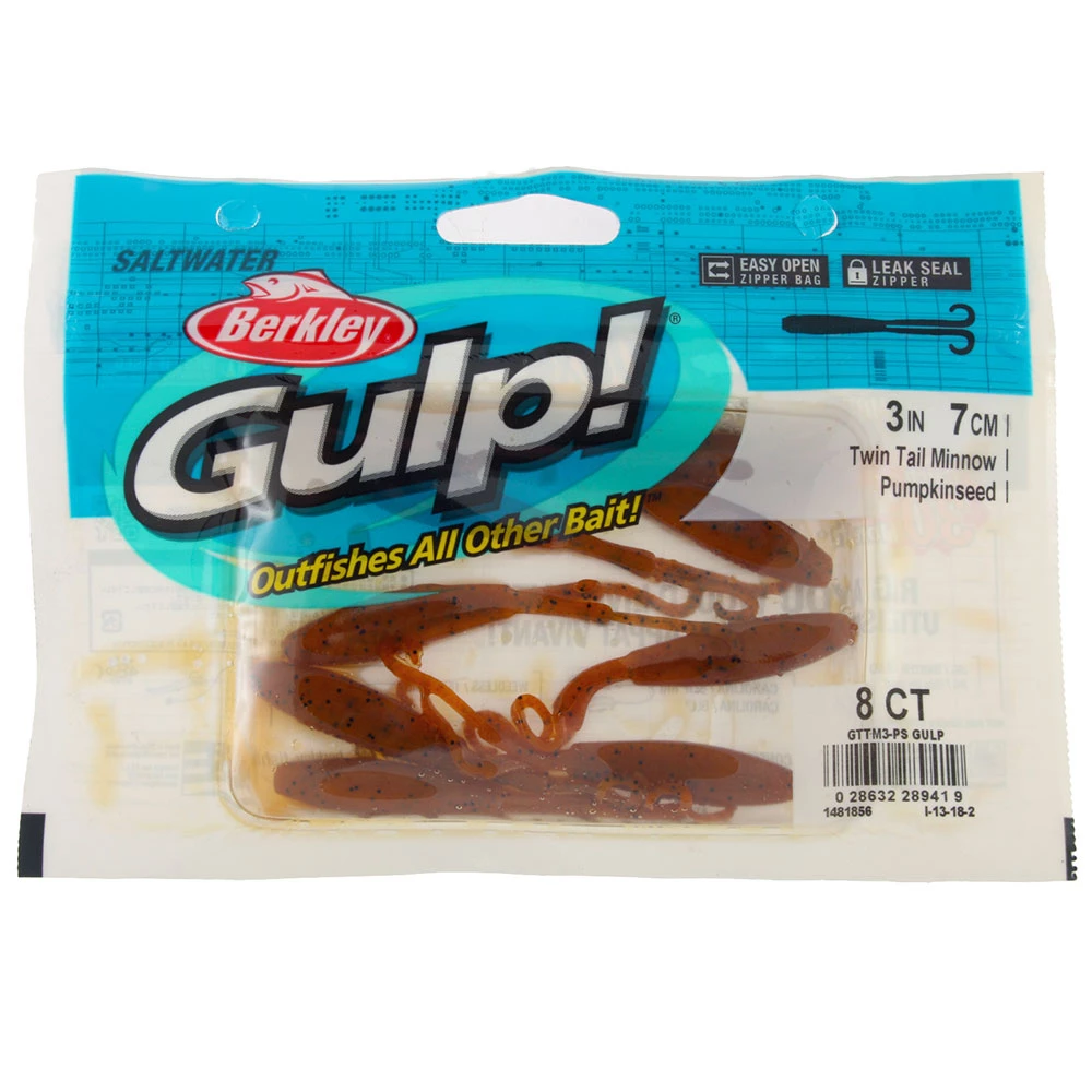Berkley Gulp Twin Tail Minnow Soft Bait 7cm - Image 4