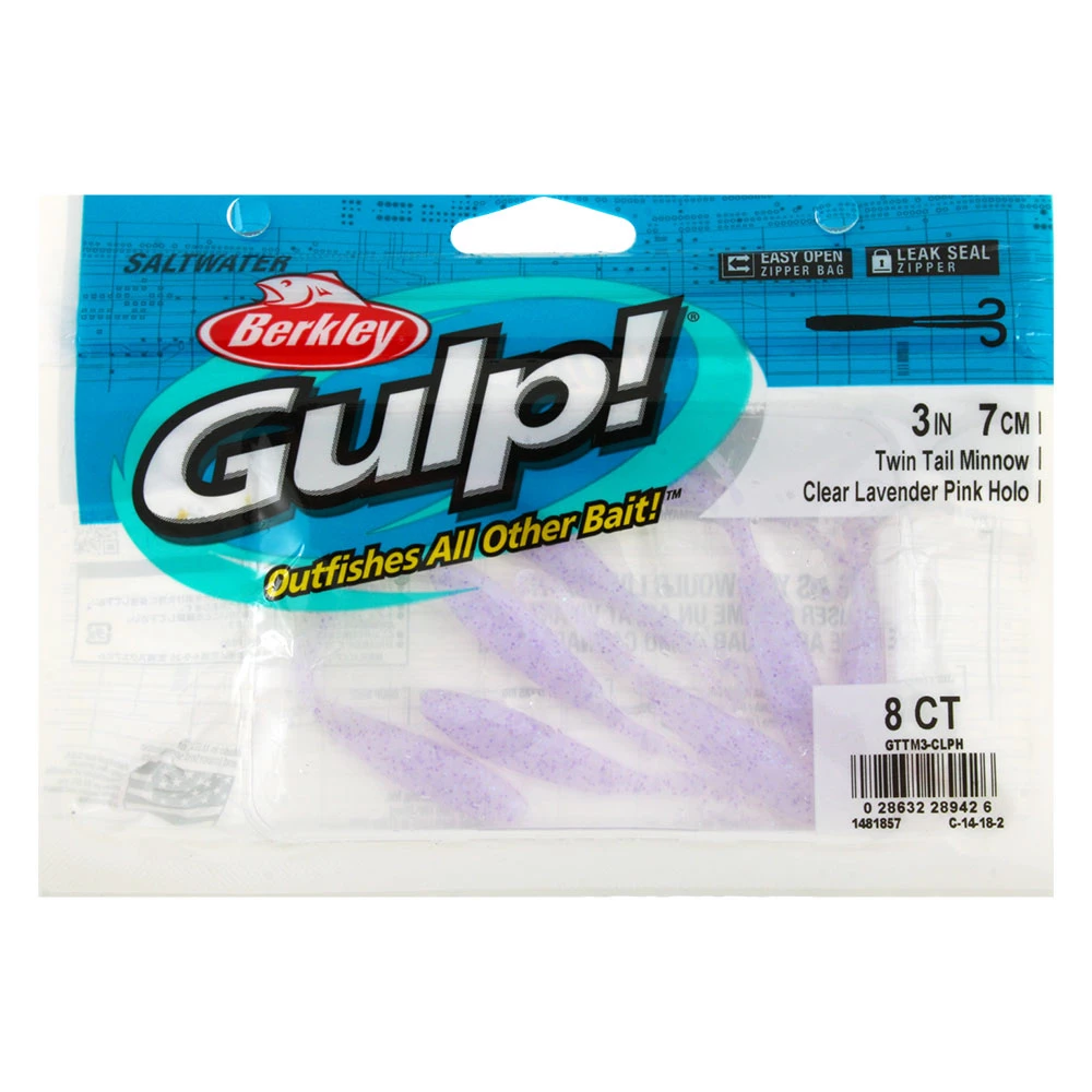 Berkley Gulp Twin Tail Minnow Soft Bait 7cm - Image 7