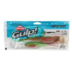 Berkley Gulp Paddleshad Soft Bait 15cm Nuclear Chicken Qty 3