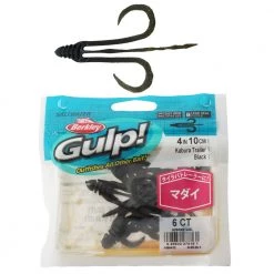 Berkley Gulp! Kachi Kachi Dama Trailer Soft Bait 10cm Black