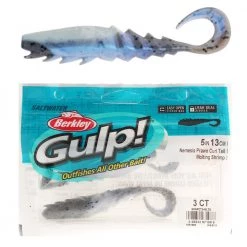 Berkley Gulp Nemesis Prawn Curl Tail Soft Bait 12.5cm Molting