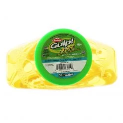 Berkley Gulp Alive Nemesis Prawn Curl Tail Soft Bait Tub 10cm Pearl White
