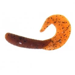 Berkley Gulp Jigging Grub Soft Bait 2in Pumpkinseed