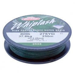 Berkley Whiplash High Performance Super Braid Green 250m 80lb