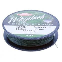 Berkley Whiplash High Performance Super Braid Green 220m 100lb