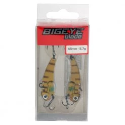 Berkley Big Eye Blade Sonic Rattle Lure 46mm Ninja Qty 2