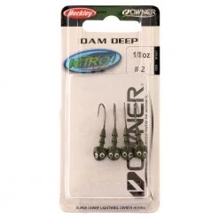 Berkley Nitro Dam Deep Jig Head 3.5g Watermelon Size #2 Qty 4