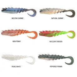 Berkley Gulp Nemesis Prawn Curl Tail Soft Bait 10cm