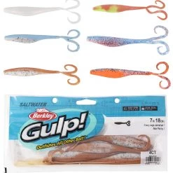 Berkley Gulp Saltwater Crazy Legs Jerk Shad Soft Bait 18cm